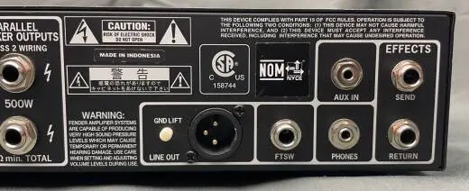 Fender - Rumble 500 Head - Rumble Series 500 Watt Bass Head (V3) 2